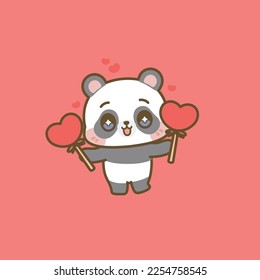 CUTE KAWAII ANIMALS SAN VALENTINE