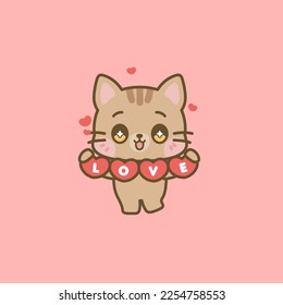 CUTE KAWAII ANIMALS SAN VALENTINE