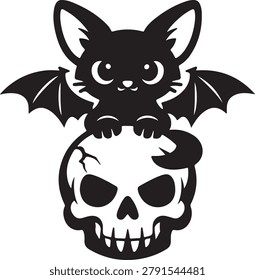 Cute Kawaii Cat Bat