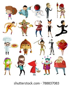 cute kawaii characters collection