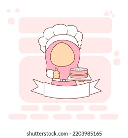 Cute And Kawaii Chef Illustration