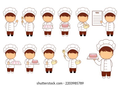 Cute And Kawaii Chef Illustration Collection