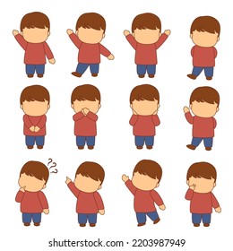 cute and kawaii children's cartoon illustration