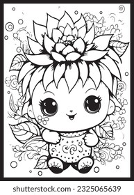 Cute Kawaii Coloring Pages for Kids