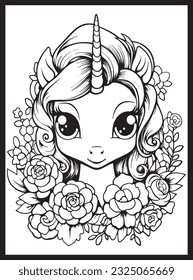 Cute Kawaii Coloring Pages for Kids