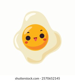 Cute Kawaii food vector illustration 