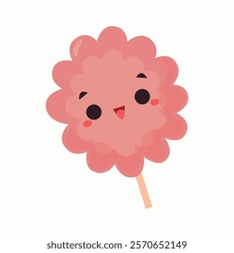 Cute Kawaii food vector illustration 