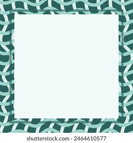 Netter Kawaii grüner Gitter Hintergrund Notizblock und Notizblock