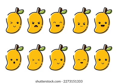 Cute Kawaii Icon Illustration Character Cartoon Vector Face Design background food japanese element sweet emoji graphic emoticon