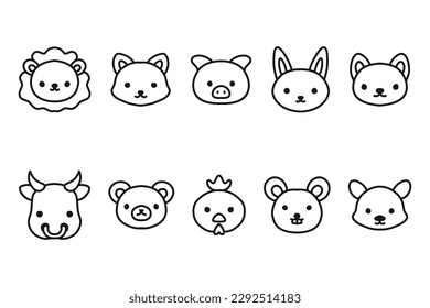 Cute Kawaii Icon Illustration Character Cartoon Vector Face Design background food japanese element sweet emoji graphic emoticon