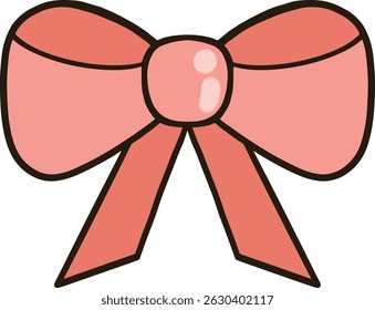 Cute kawaii pink bow collage