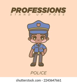 CUTE KAWAII PROFESSIONEN STEHEN