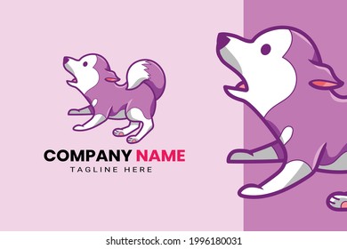 Cute Kawaii Puppy Dog Mascot Cartoon Stock Vector (Royalty Free ...