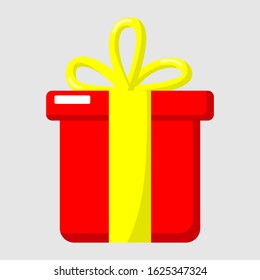 CUTE KAWAII RED GIFT BOX 