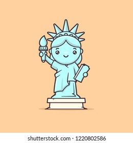 Statue Of Liberty Cartoon Images Stock Photos Vectors