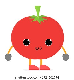 cute kawaii Tomato Red fruits cartoon 