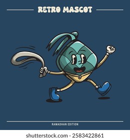 Cute Ketupat Mascot Ramadan Edition