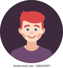 Cute kid face expression emoji emoticon set
