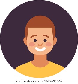 Cute kid face expression emoji emoticon set