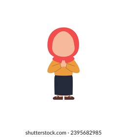 cute kid cute little boy with red hijab hijab