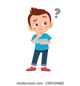 1,939 Thinking boy clipart Images, Stock Photos & Vectors | Shutterstock