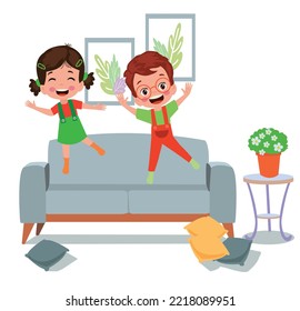 cute kids bouncing seat upset