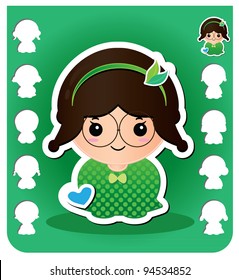 Cute kids collection(girl version)