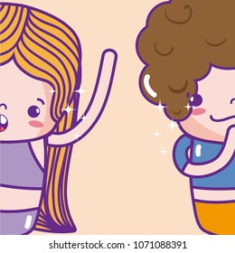 Cute kids emojis