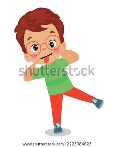 cute kids with funny faces