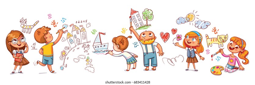 キッズ イラスト Images Stock Photos Vectors Shutterstock