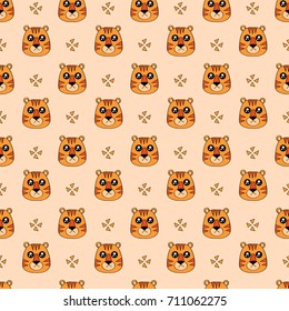 Cute kids pattern for girls and boys. Colorful leopard, spots on the abstract background create a fun cartoon drawing. The background is made in pastel colors. Urban backdrop for textile and fabric.