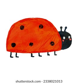 El estilo de los niños es muy agradable, con unos ladybugs, un fondo impecable y una tarjeta de bienvenida para bebés con ducha. Textura vectorial para ropa de cama, tela, papel de pared, papel de envoltura, textiles, camiseta