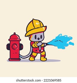 Cute kids vector illustration. vector cartoon style