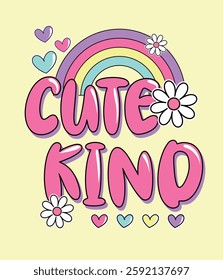 cute kind rainbow flowers sprint