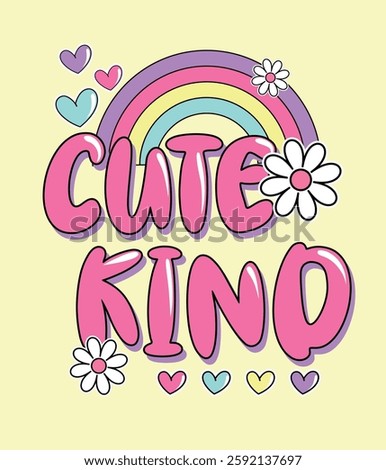 cute kind rainbow flowers sprint