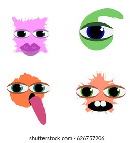 Cute, kindness monster.