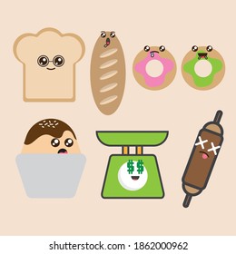 cute kinds of bread. Ready to help you. Besides being cute he is also funny. many like them