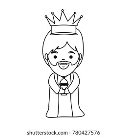 cute king wizard christmas avatar
