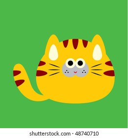 cute kitten doodle