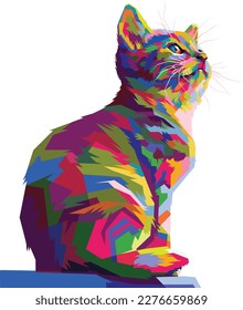 arte pop de diseño de WPAP 