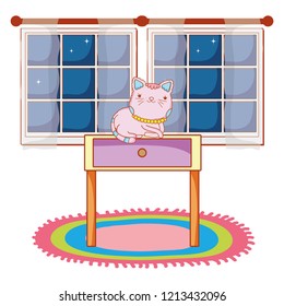 cute kitty cat cartoon