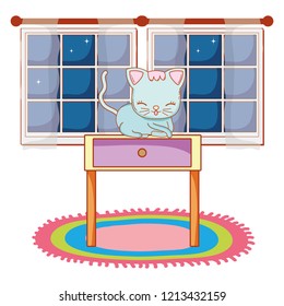 cute kitty cat cartoon
