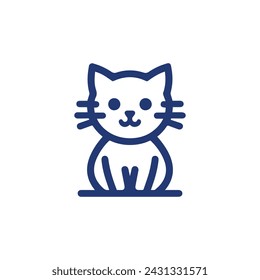 Cute Kitty Cat vector Design