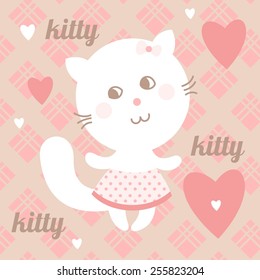 cute kitty girl