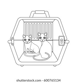 cute kitty mascot icon