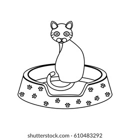 cute kitty mascot icon