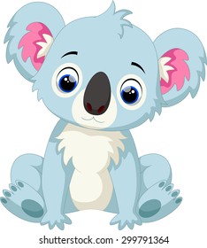 Cute koala cartoon