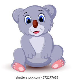 Cute koala cartoon