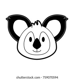 Cute koala cartoon