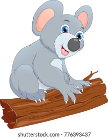 cute koala cartoon